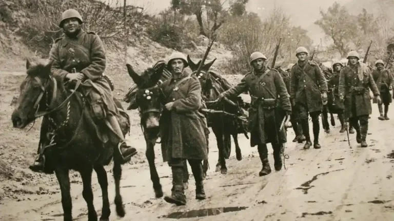 Ιστορική φωτογραφία Ελλήνων στρατιωτών στο αλβανικό μέτωπο το 1940