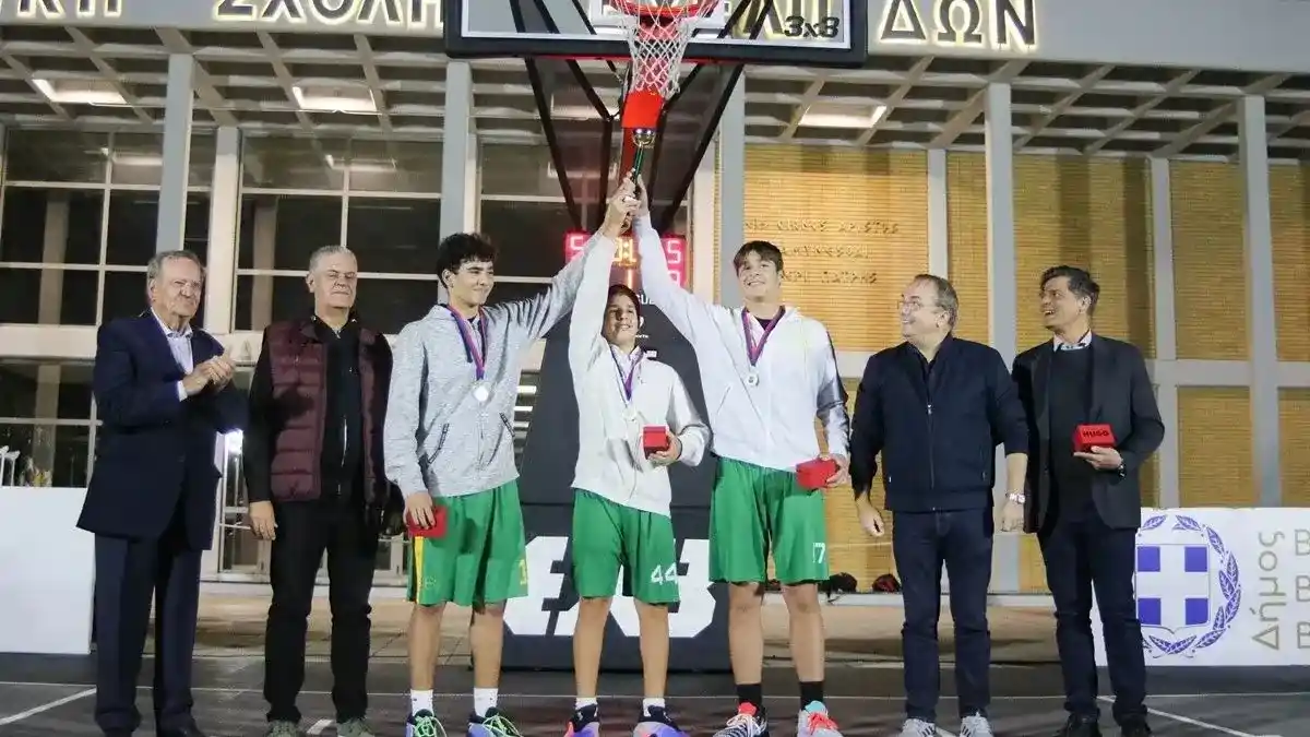 Απονομές στο Varkiza 3x3 στη Στρατιωτική Σχολή Ευελπίδων