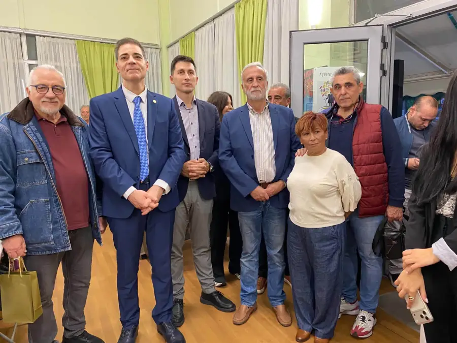Επισημοι στα Α' ΚΑΠΗ Αλίμου κατά τον εορτασμό της Παγκόσμιας Ημέρας Τρίτης Ηλικίας