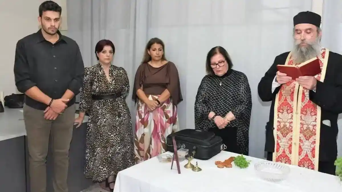 Αγιασμός και έναρξη μουσικοχορευτικής χρονιάς στην Ένωση Κρητών Γλυφάδας «Η Κρήτη»