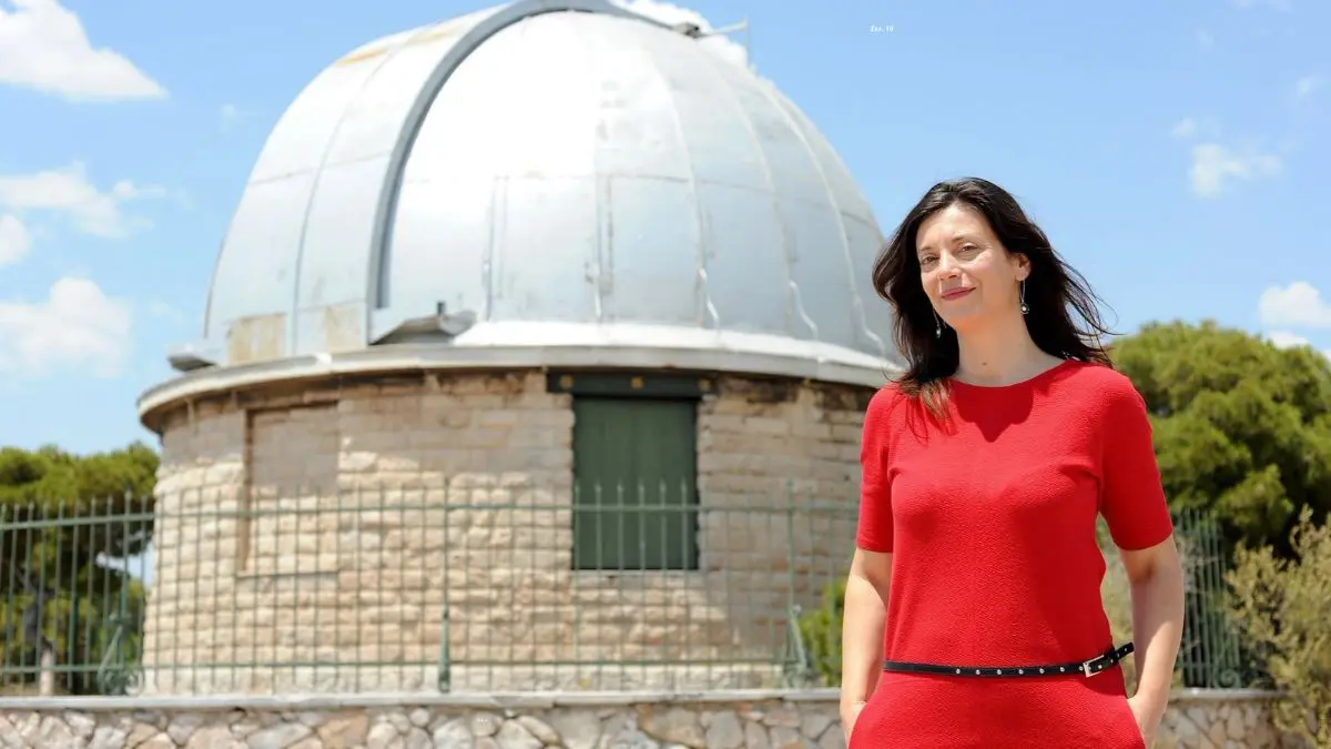 Η αστροφυσικός Φιόρη-Αναστασία Μεταλληνού του Εθνικού Αστεροσκοπείου Αθηνών